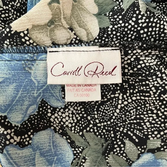 Vintage Floral Paisley Maxi Skirt - Picture 9 of 10